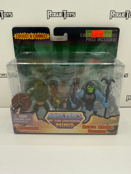 Mattel Masters of the Universe Minis Castle Grayskull C&C Series Mossman & Battle Armor Skeletor