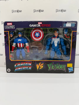 Hasbro Marvel Legends GamerVerse Captain America vs Venom