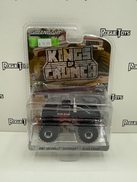 Greenlight Collectibles Kings of Crunch 1987 Chevrolet Silverado - Black Knight