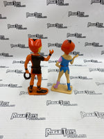 Vintage LJN Thundercats Wilykit & Wilykat