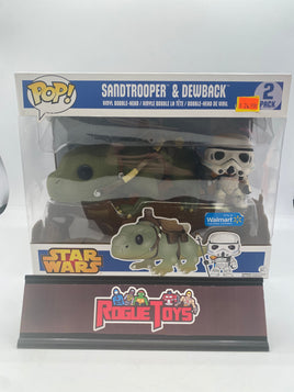 Funko POP! Star Wars Sandtrooper & Dewback (Walmart Exclusive)