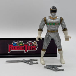 Bandai 1998 Power Rangers in Space Silver Mega Launching Power Ranger - Rogue Toys