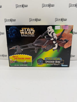Kenner Star Wars The Power of the Force Galactic Empire Power Racing Speeder Bike w/ Scout Trooper