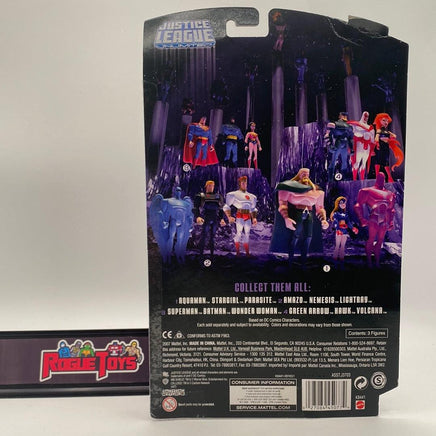 Mattel DC Super Heroes Justice League Unlimited Lightray | Amazo | Nemesis - Rogue Toys