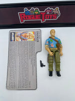 Hasbro 1987 GI Joe Chuckles (w/ File Card)