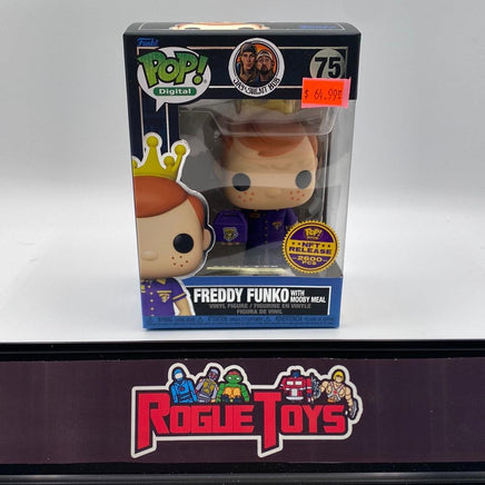 Funko POP! Digital Jay & Silent Bob Freddy Funko with Mooby Meal (NFT Release 2600 Pcs) - Rogue Toys