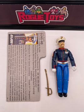 Hasbro 1987 GI Joe Gung-Ho (w/ File Card)