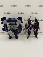 Takara Transformers Prime Deluxe Class Arms Micron Decepticon War Breakdown & Decepticon Jet Vehicon