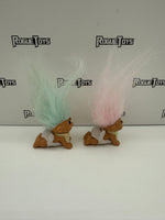 Russ Crawling Baby Troll Dolls Light Blue & Pink