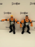 Hasbro WWF Series 4 Nasty Boys: Brian Knobs with Nasticizer! & Jerry Sags with Punk Pounder!