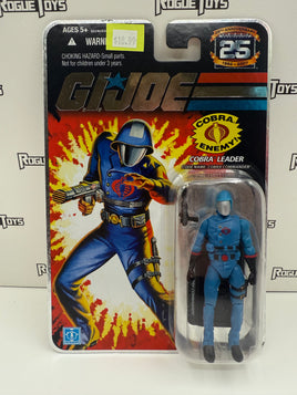 Hasbro G.I. Joe 25th Anniversary Cobra Enemy! Cobra Leader Cobra Commander