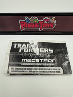 Hasbro Transformers Prime Cyberverse Megatron (Painted, Broken)