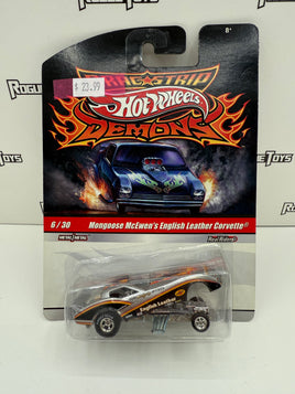 Mattel Hot Wheels Drag Strip Demons 6/30 Mongoose McEwen’s English Leather Corvette