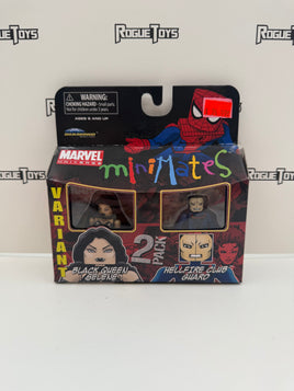 Diamond Select Toys Marvel Universe Minimates Black Queen Selene & Hellfire Club Guard Variant 2-Pack