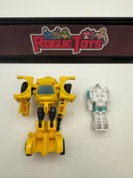 Hasbro Transformers War for Cybertron Kingdom Core Class Buzzworthy Bumblebee Autobot Bumblebee and Spike Witwicky (Target Exclusive)