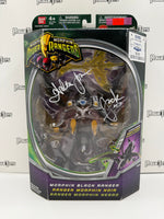 Bandai Mighty Morphin Power Rangers Morphin Black Ranger (Autographed)