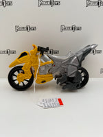 Bandai Power Rangers Dino Super Charge Zord Builder Yellow & Gray Dino Cycle