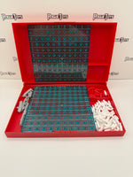 Blue and Red Battleship Game Boards