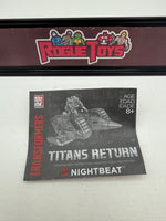 Hasbro Transformers Titans Return Night Beat