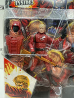 Hasbro G.I. Joe A Real American Hero (ARAH) 25th Anniversary Comic Pack Cobra Elite Trooper Crimson Guard & Cobra Officer Scarred Cobra Officer