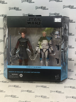 Star Wars: The Black Series "Clones of the Republic" 2-pack featuring Anakin Skywalker and Clone Captain Rex