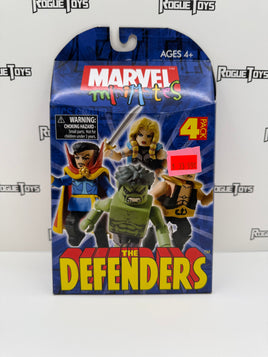 Diamond Select Toys Marvel Minimates The Defenders Hulk / Valkyrie / Namor / Dr. Strange 4-Pack