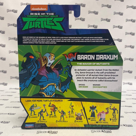 Playmates Rise of the Teenage Mutant Ninja Turtles Baron Draxum The Maker of Mutants - Rogue Toys