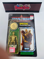 Kenner 1984 Star Wars The Power of the Force Special Collectors Coin See-Threepio (C-3PO) with Removable Limbs