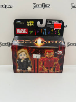 Diamond Select Toys Marvel Minimates Iron Man Pepper Potts & Mark III Iron Man 2-Pack