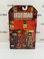 Diamond Select Toys Marvel Minimates Iron Man Through The Ages CEO Tony Stark / Modular Armor Iron Man / Mark III Armor Iron Man / Mark VI Armor Iron Man (SDCC) (Action Figure Xpress Exclusive)