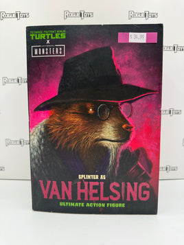 NECA Teenage Mutant Ninja Turtles (TMNT) x Universal Monsters Splinter as Van Helsing Ultimate Action Figure