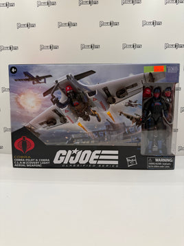 Hasbro G.I. Joe Classified Series Cobra Pilot & Cobra C.L.A.W. (Covert Light Aerial Weapon)