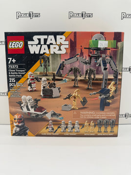 LEGO Star Wars 75372 Clone Troopers & Battle Droid Battle Pack