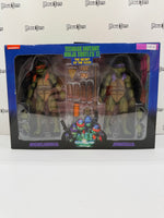 NECA Nickelodeon Teenage Mutant Ninja Turtles (TMNT) II: The Secret of the Ooze Michelangelo & Donatello