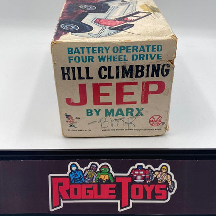 Marx Hill Climbing Jeep w/ Box (Works) - Rogue Toys