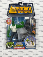 Savage Dragon action figure from Marvel Toys' Legendary Comic Book Heroes line (Pitt Series)