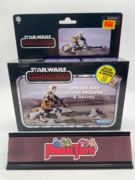 Kenner Star Wars: The Mandalorian Speeder Bike Scout Trooper & Grogu