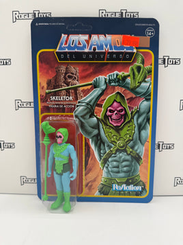 Super7 ReAction Figures Los Amos del Universo (MOTU) Skeletor