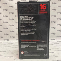 Hasbro Star Wars The Black Series First Order Flametrooper - Rogue Toys