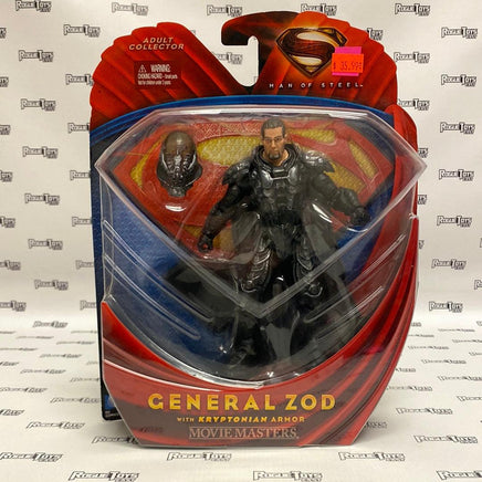 Mattel DC Comics Movie Masters Man of Steel General Zod with Kryptonian Armor - Rogue Toys