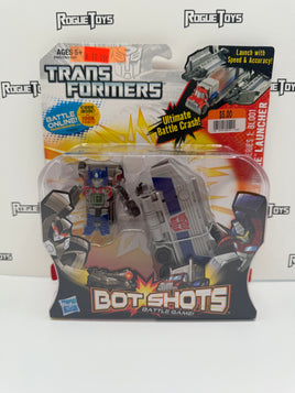 Hasbro Transformers Bot Shots Bot Shot Launchers Autobot Optimus Prime with Trailer Launcher