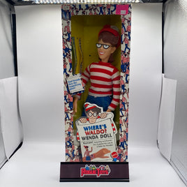 Mattel 1991 Where’s Waldo? Wenda Doll (Open, Missing Magnifying Glass Belt)