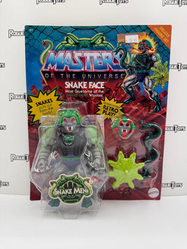 Mattel Masters of the Universe (MOTU) Snake Men Snake Face Deluxe Figure Set