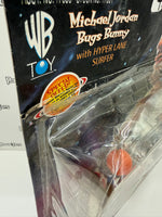 Playmates Space Jam Michael Jordan & Bugs Bunny w/ Hyper Lane Surfer