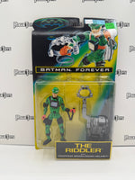 Kenner Batman Forever The Riddler with Trapping Brain-Drain Helmet!