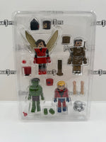 Diamond Select Toys Marvel Mini Mates The Avengers Gold Armor Iron Man / Wasp / Hank Pym / Incredible Hulk