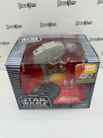 Galoob Micro Machines Star Wars Action Fleet Imperial AT-AT Featuring Imperial Driver & Stormtrooper