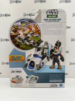 Hasbro Playskool Heroes Star Wars Jedi Force BARC Speeder Bike w/ Anakin Skywalker