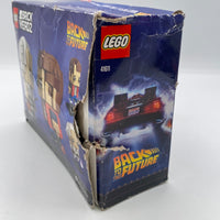 Lego Brick Headz Back to the Future Marty McFly & Doc Brown (Opened, Damaged Box) (Sealed Bags w/ Instructions)