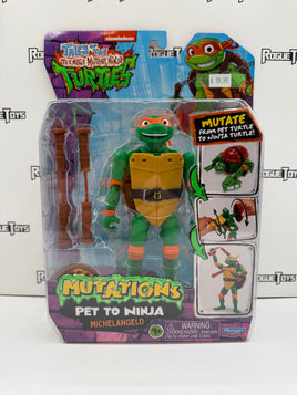 Playmates Nickelodeon Tales of the Teenage Mutant Ninja Turtles (TMNT) Mutations Pet to Ninja Michelangelo
